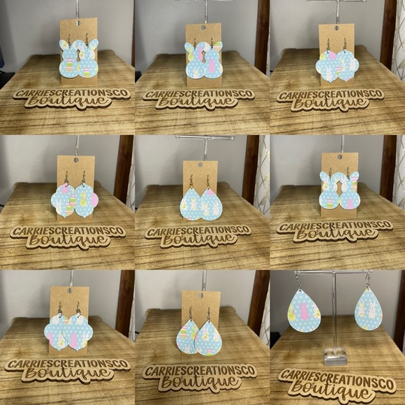 Five mystery pair of earrings - Picture 3 of 11